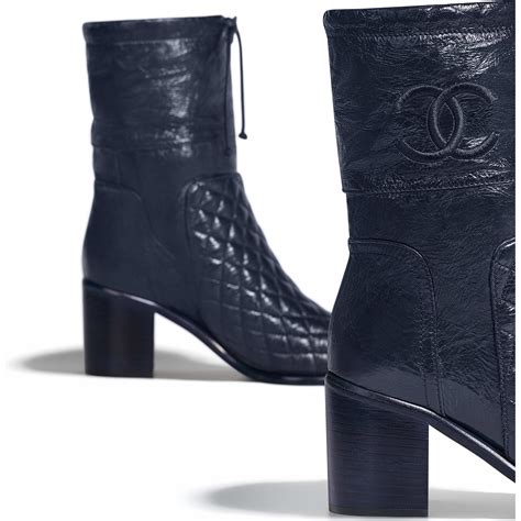 botte femme chanel|Chanel short boots.